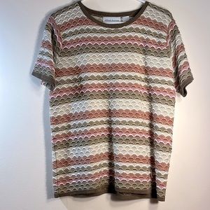 Alfred Dunner MCM woven acrylic shirt